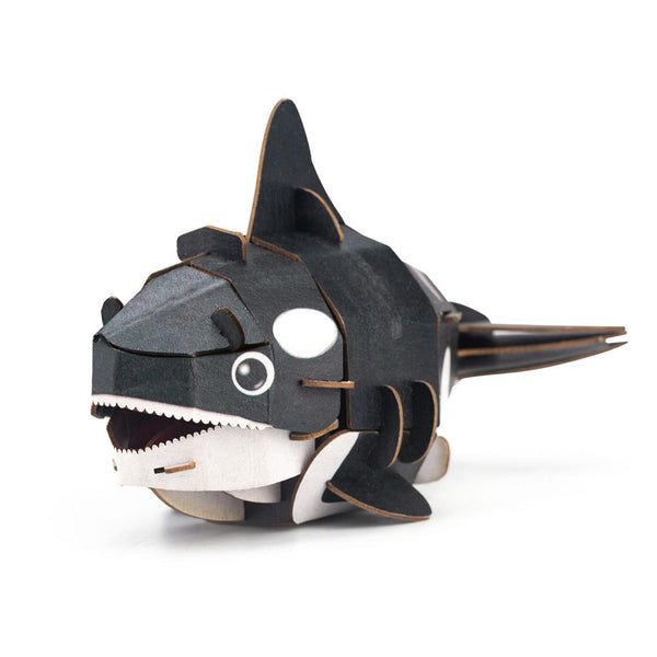 Puzzle 3D de construção - Orca