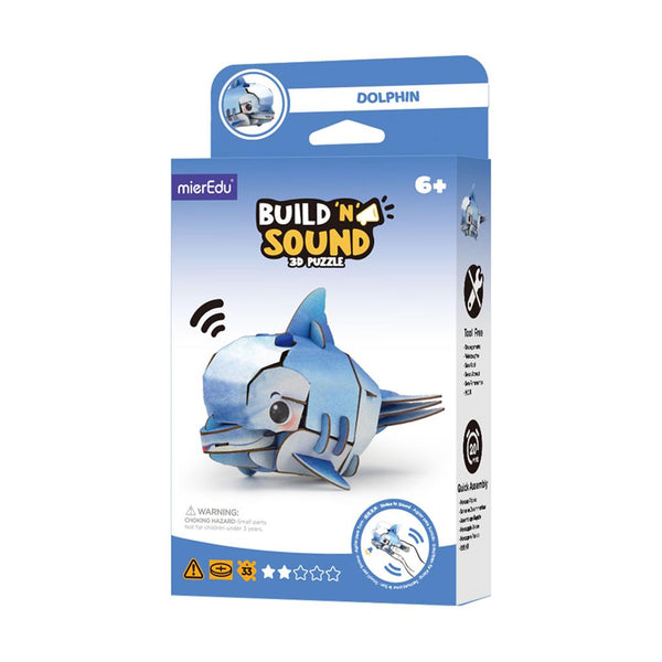 Puzzle de construção 3D - Golfinho