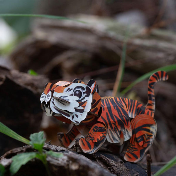 Puzzle 3D para montar - Tigre