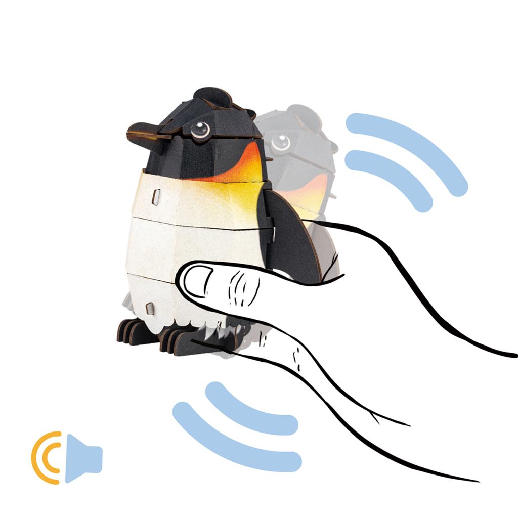 Puzzle 3D Construction - Manchot Empereur