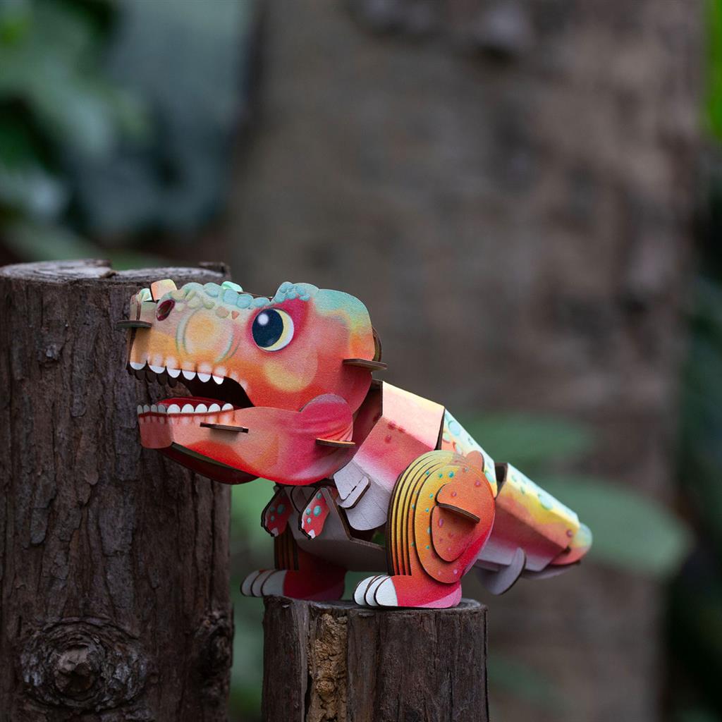 Puzzle 3D Construction - Tyrannosaurus Rex