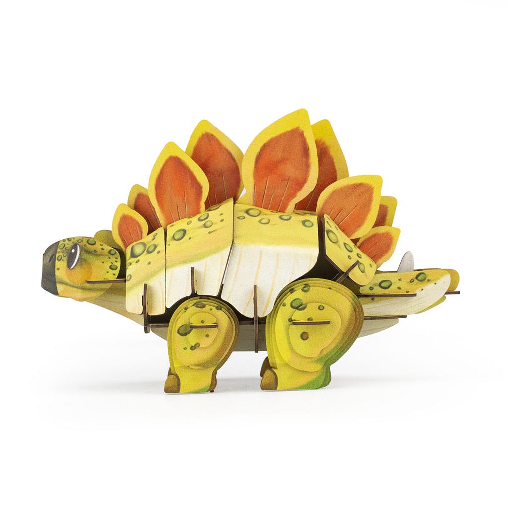 3D Puzzle Construction - Stegosaurus