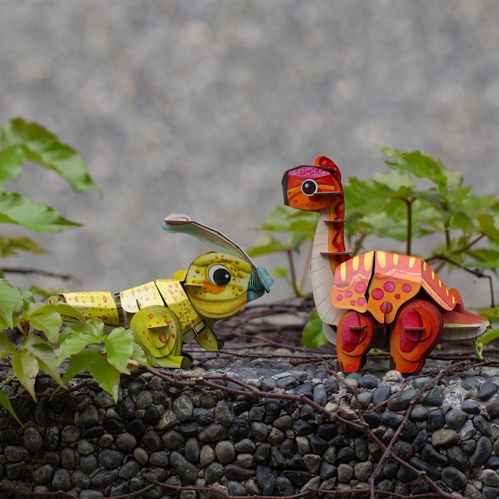 Rompecabezas 3D - Braquiosaurio