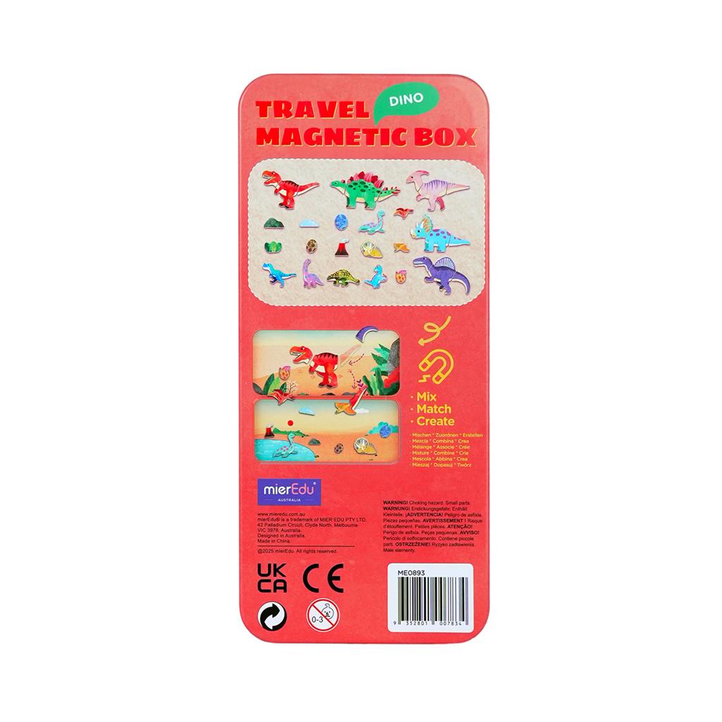 Caja de rompecabezas magnética - Tierra de dinosaurios