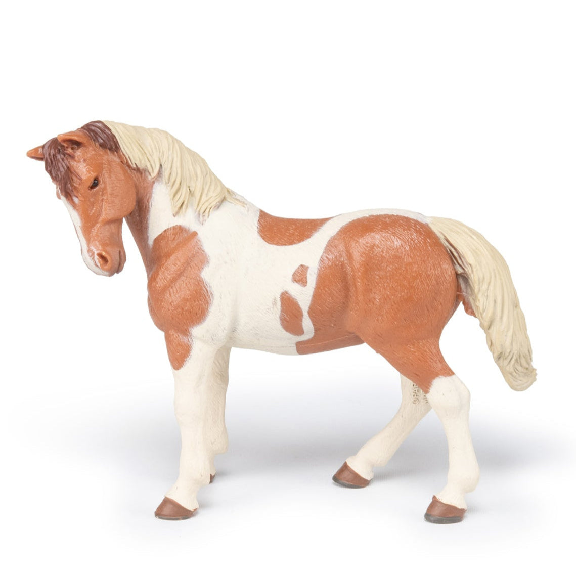 Figurine Jument pinto
