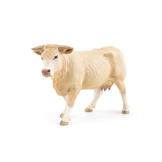 Figurine Blonde d'Aquitaine Papo - animal de la ferme