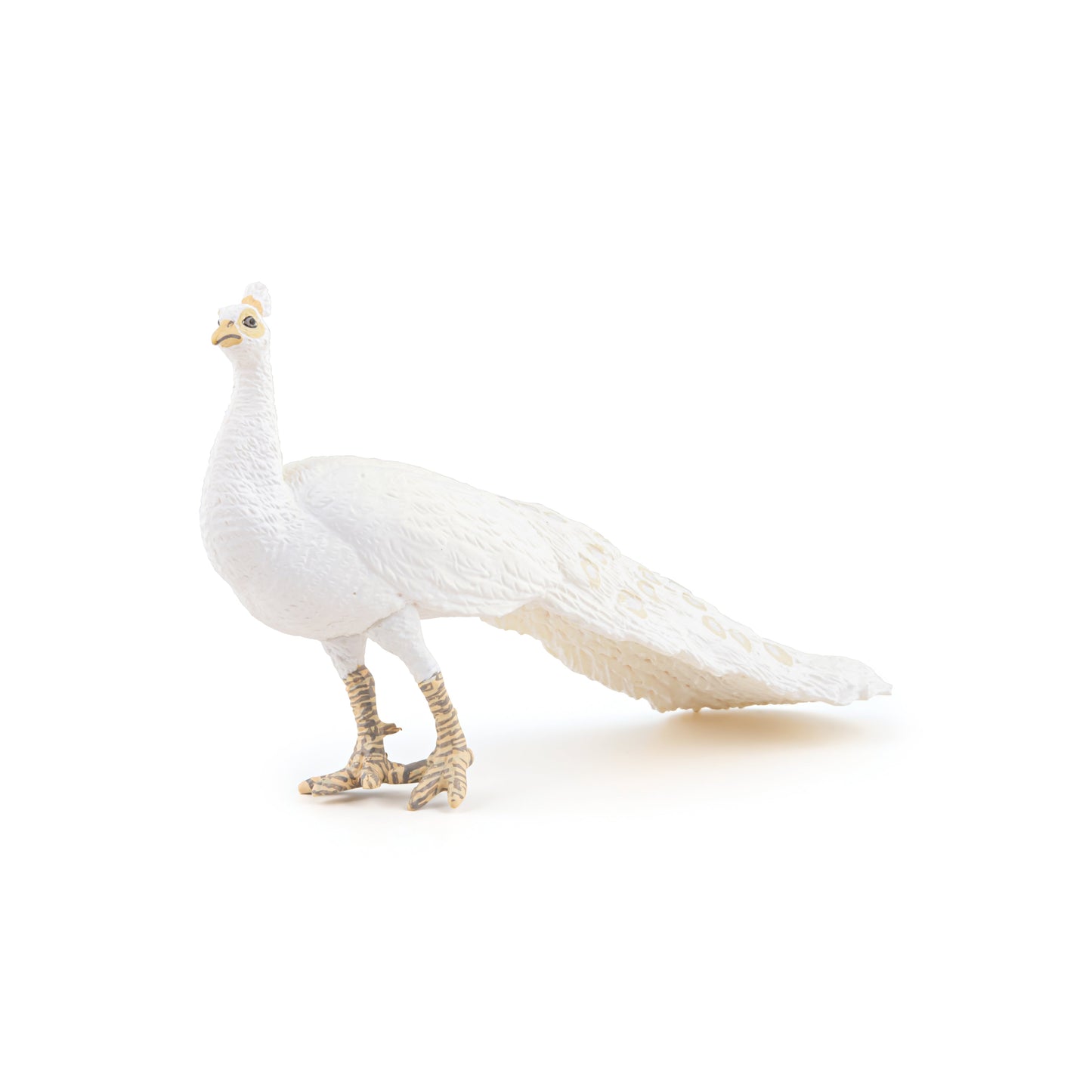 Figurine Paon blanc