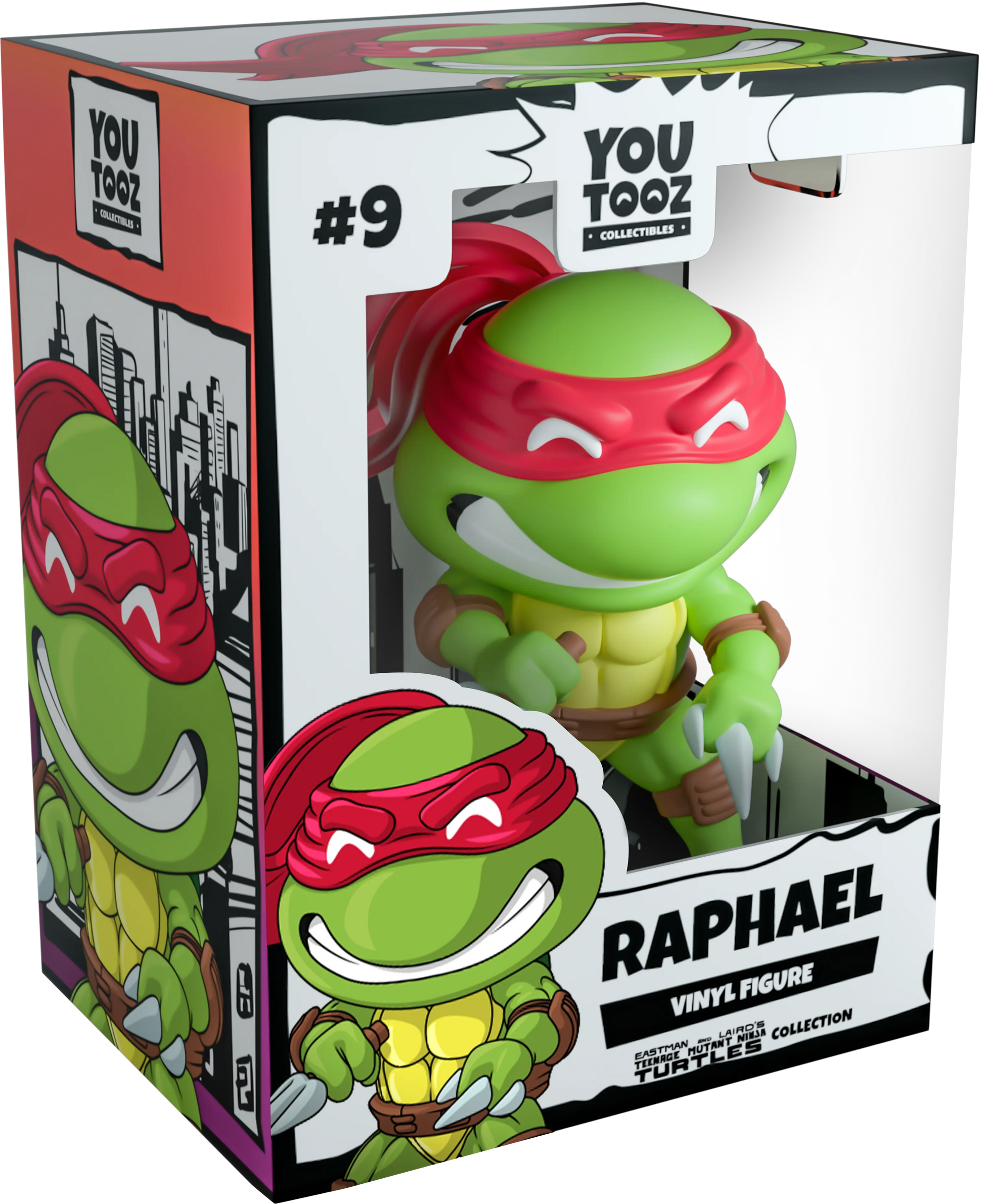 Raphael (Classic) Youtooz Teenage Mutant Ninja Turtles Vinyl figurine Raphael (Classic) 10 cm