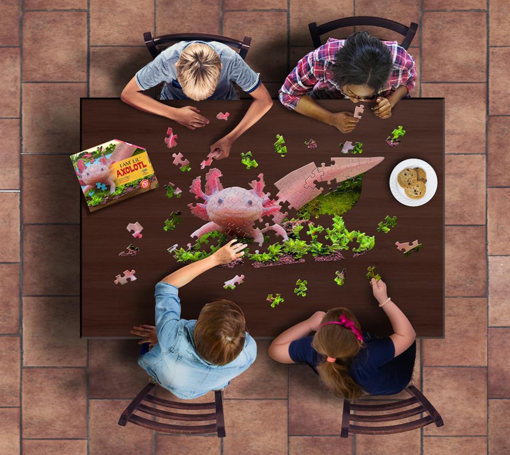 Axolotl-puzzel