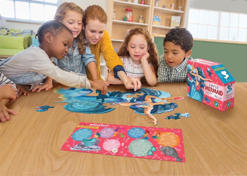 Rompecabezas de sirena