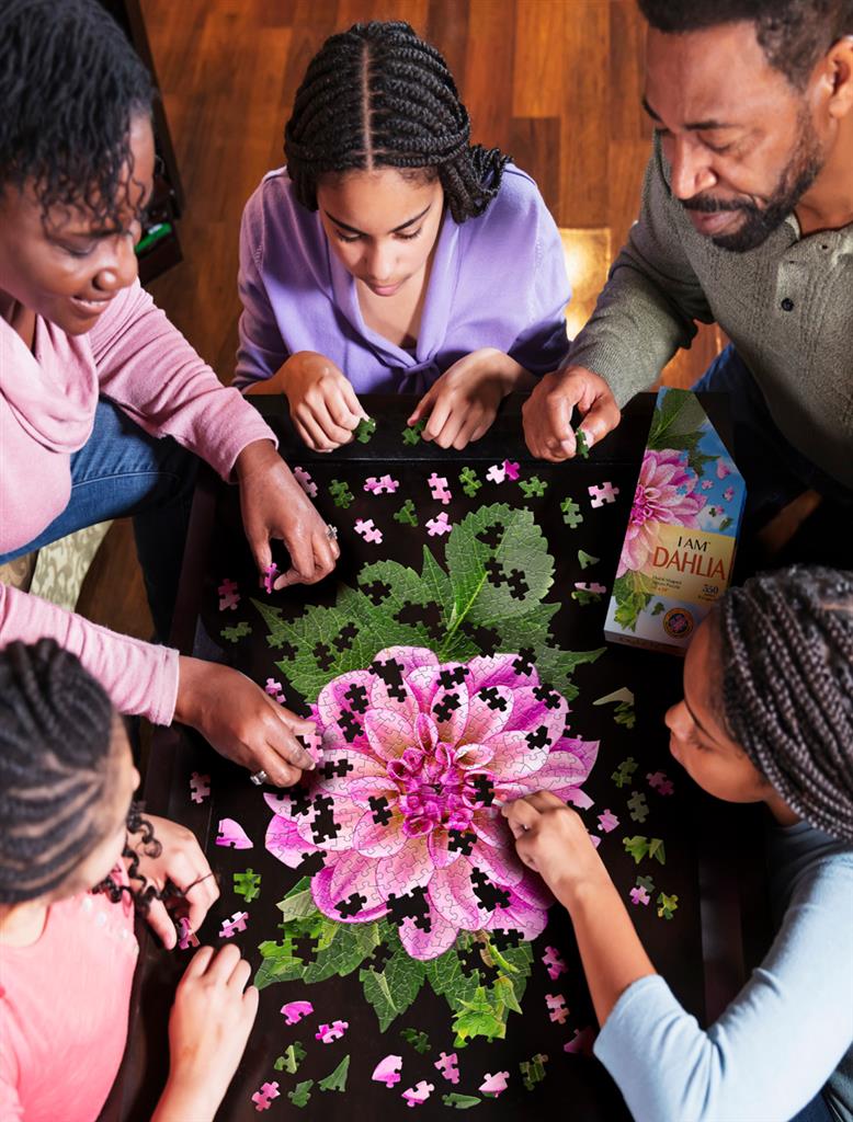 Rompecabezas de dalia