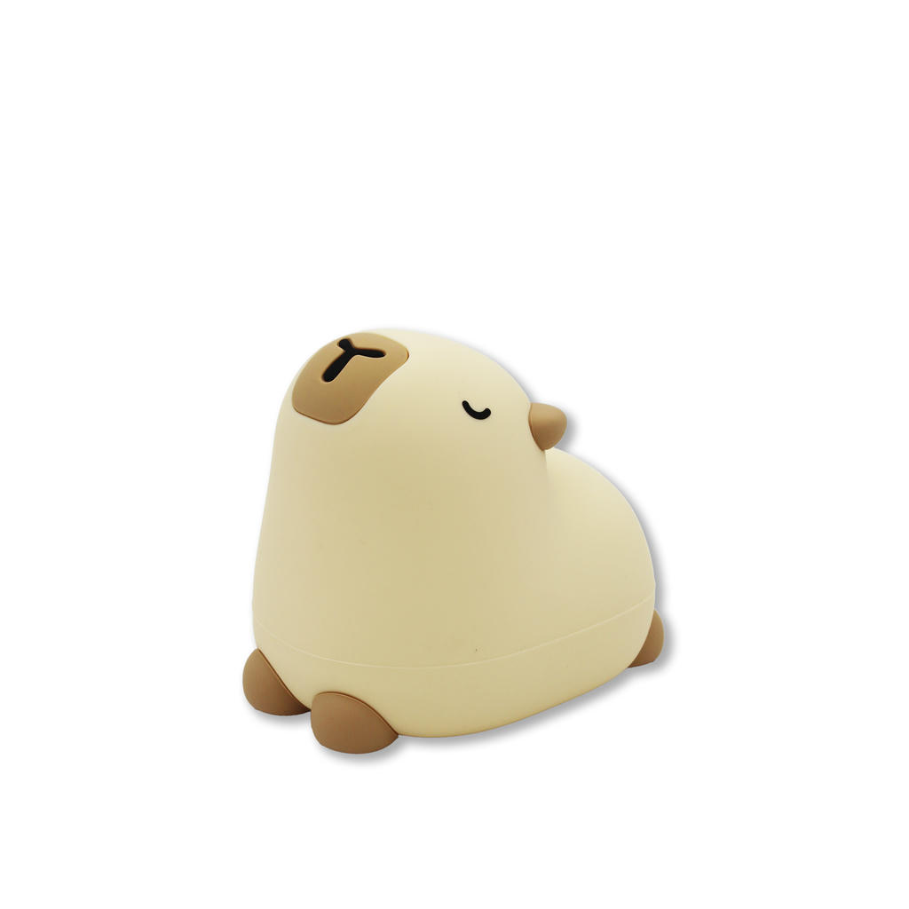 Veilleuse en silicone Capybara Pebble Winkee – vue 1