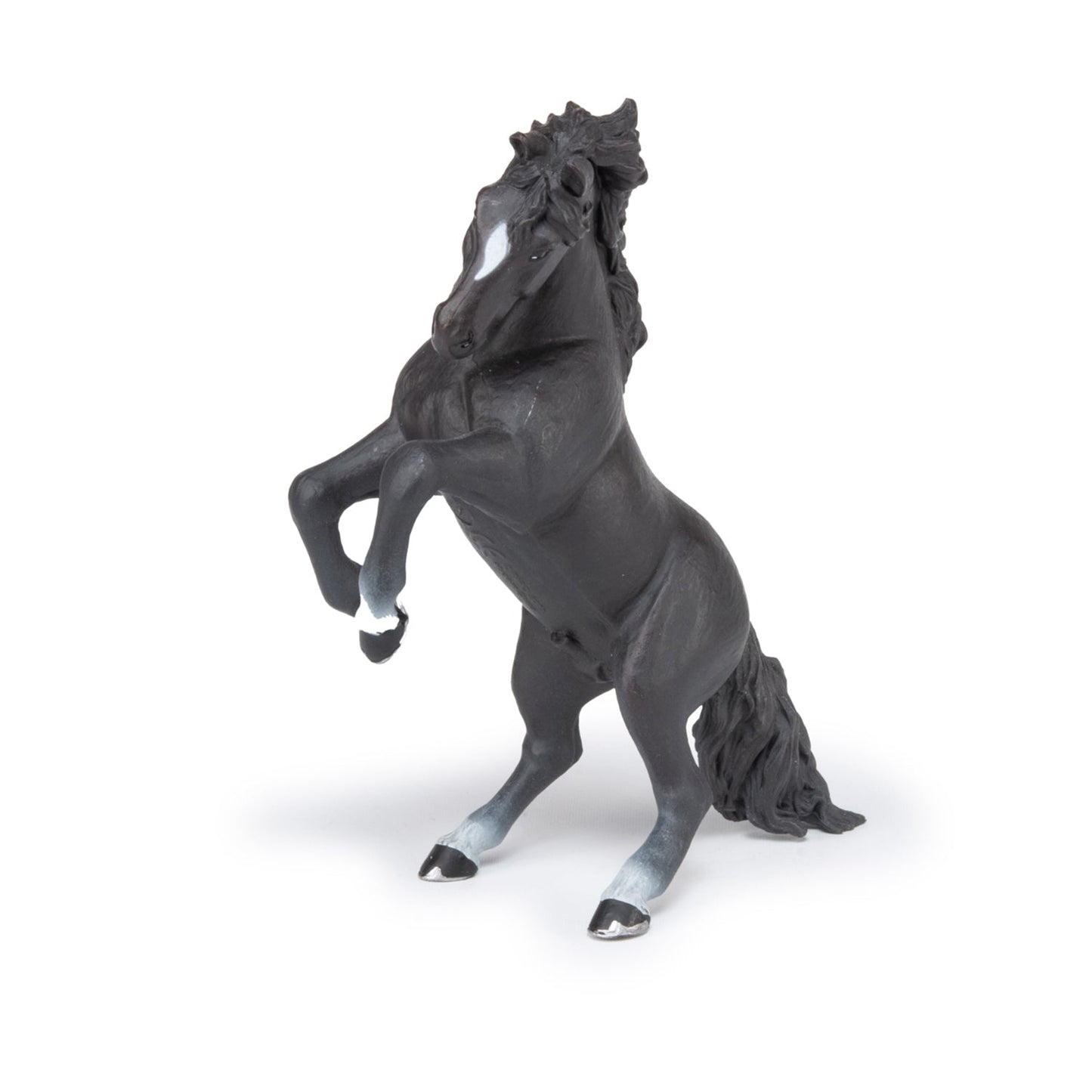 Black Prancing Horse Figurine