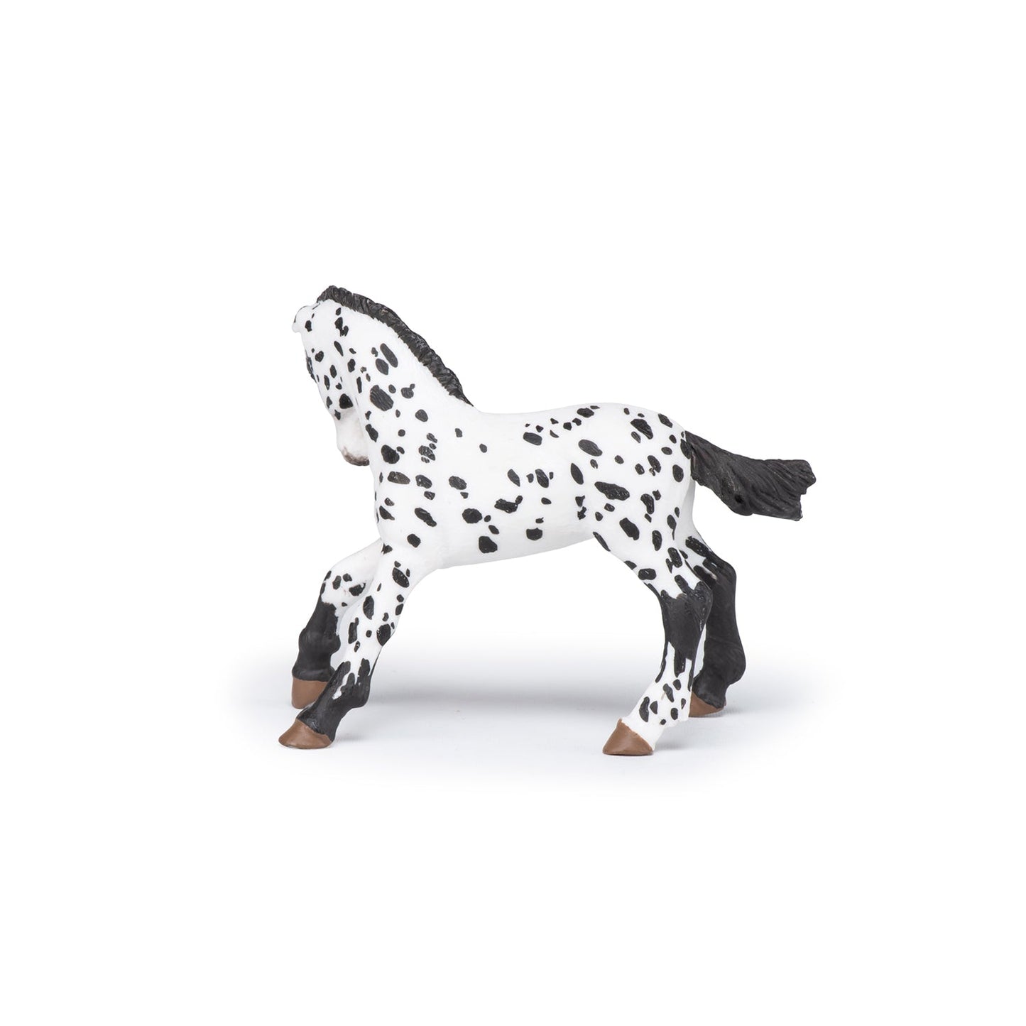 Black Appaloosa Colt Figurine