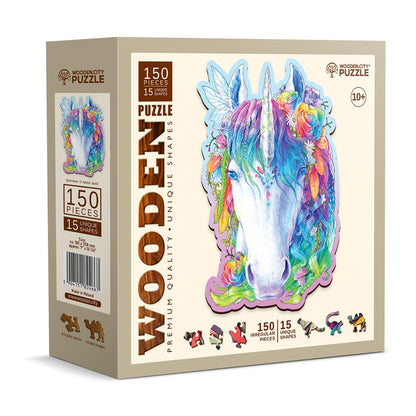 Puzzle Licorne élégante