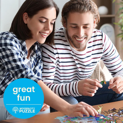 Puzzle Licorne élégante