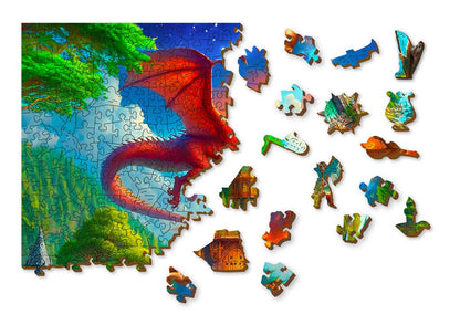 Rompecabezas de castillo fantástico