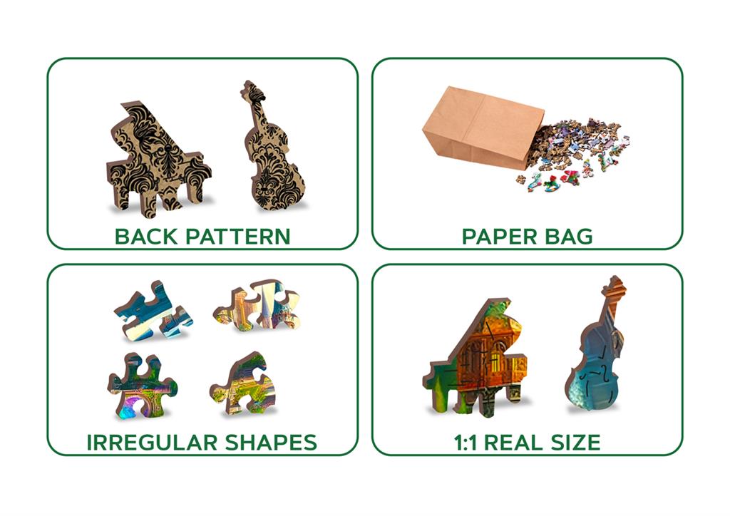 Rompecabezas de castillo fantástico