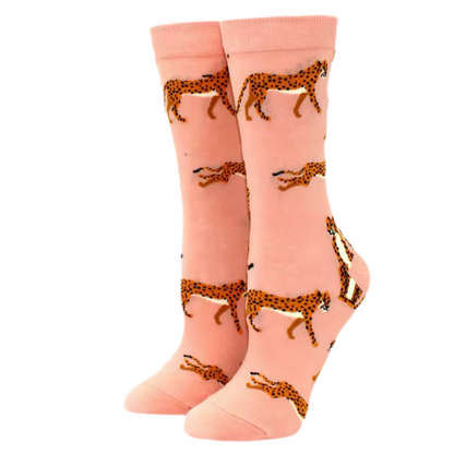 Cheetah Socks