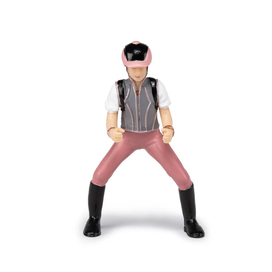 Figurine Jeune cavalière fashion