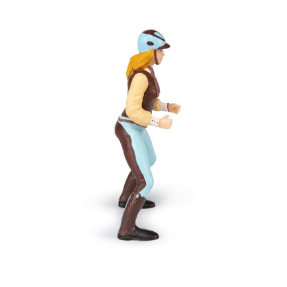 Blue fashion Rider figurine