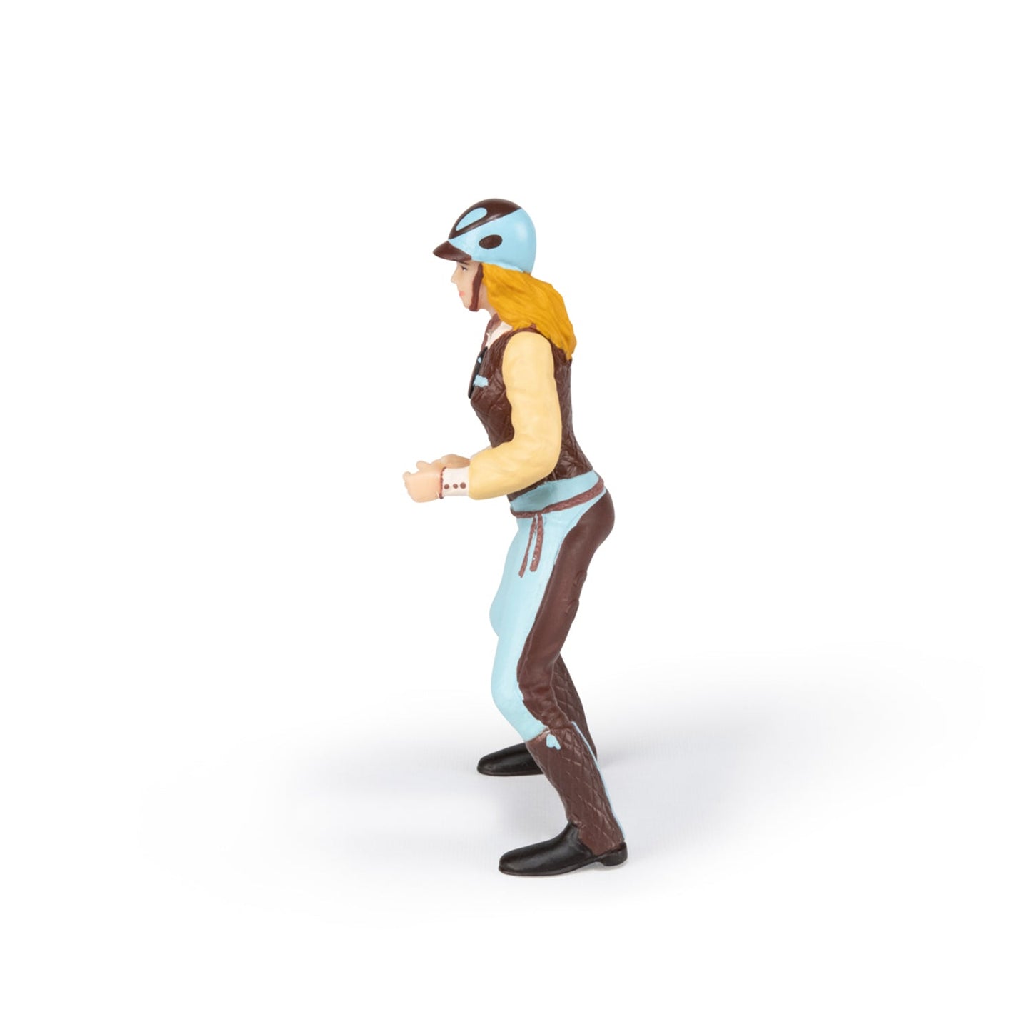 Blue fashion Rider figurine