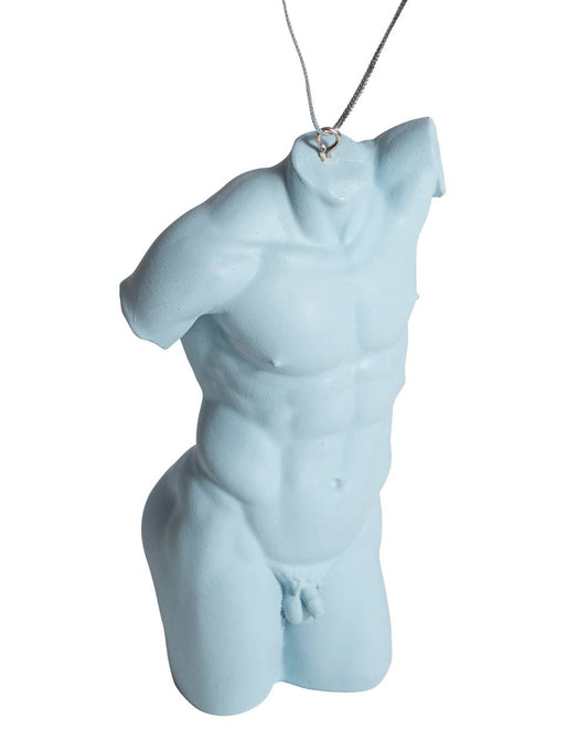 Décoration à suspendre Torse masculin - Bleu