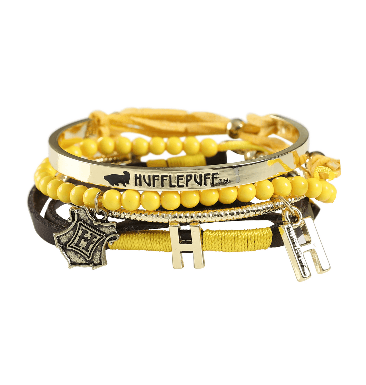 Set de bracelets Harry Potter Poufsouffle