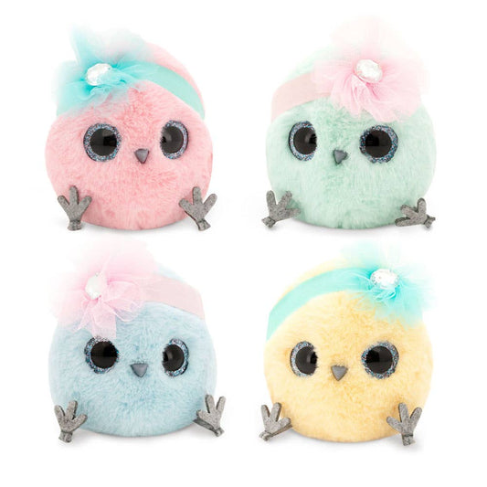 Peluche Whozie con decoración, 13 cm