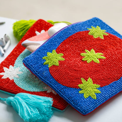 Clutch Galaxy Rouge Helio Ferretti Vue 3