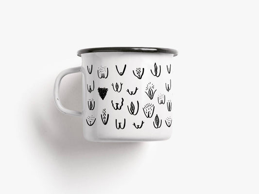 Taza esmaltada - Vulvarines