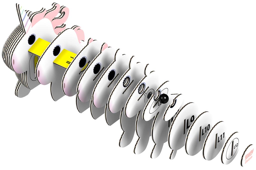 EUGY 3D - Unicornio
