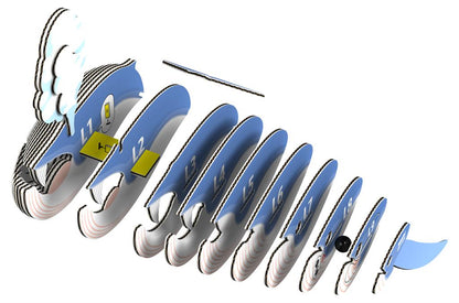 EUGY 3D - Ballena Azul