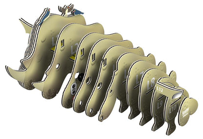 EUGY 3D - Rinoceronte