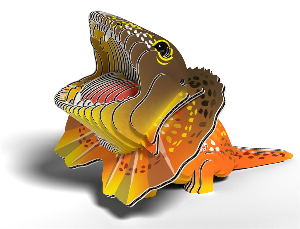 EUGY 3D - Lagarto de cuello volante