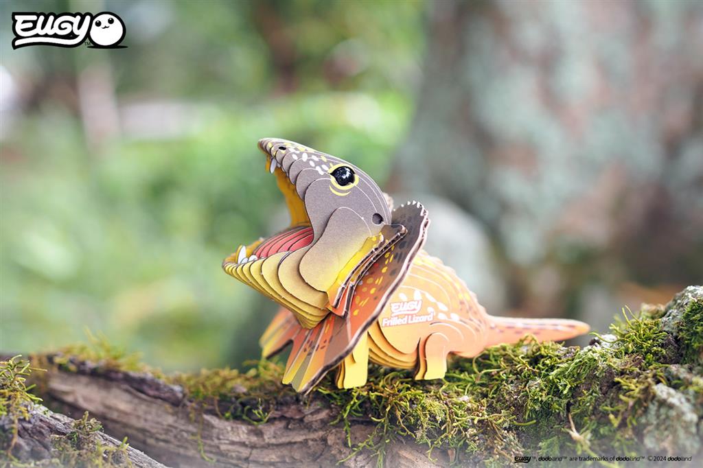 EUGY 3D - Lagarto de cuello volante