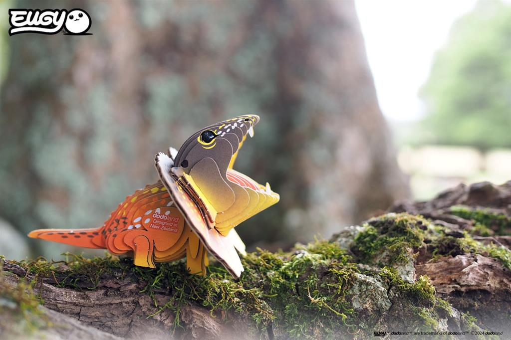 EUGY 3D - Lagarto de cuello volante