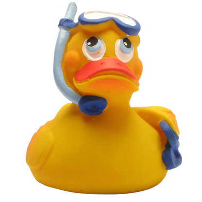 Canard Plongeur avec tuba