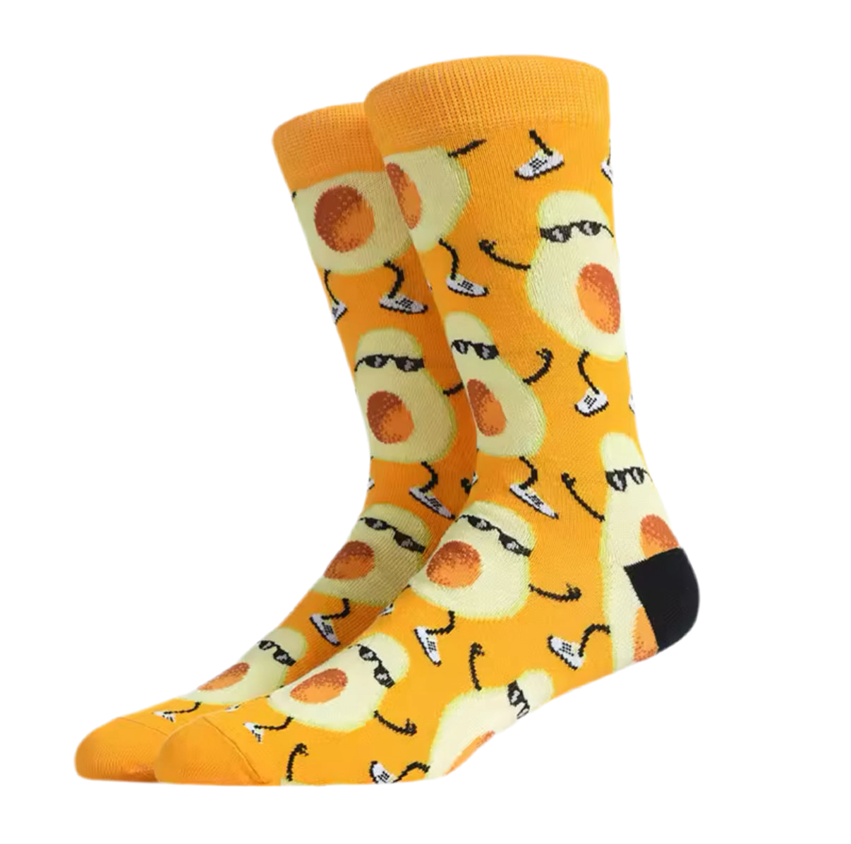 chaussettes funky avocat mrcol