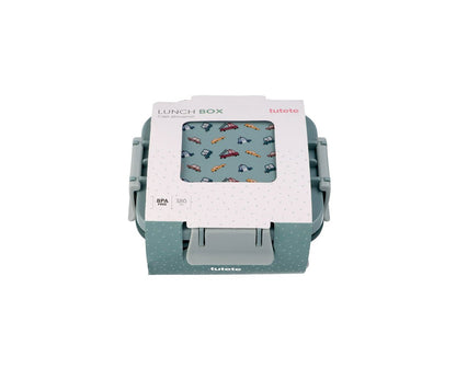 Lonchera con forma de coche clásico