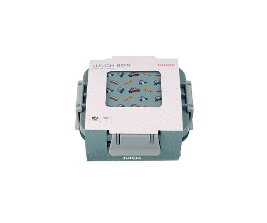 Lonchera con forma de coche clásico