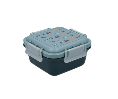 Lonchera con forma de coche clásico