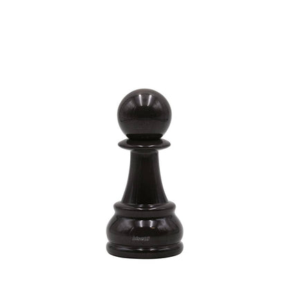 Moulin à épices « Chess » Pion en hêtre laqué noir brillant