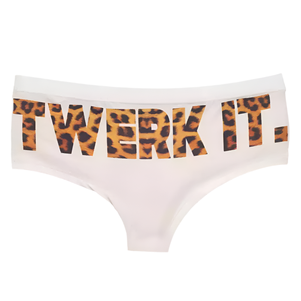 Bragas de leopardo "TWERK IT"
