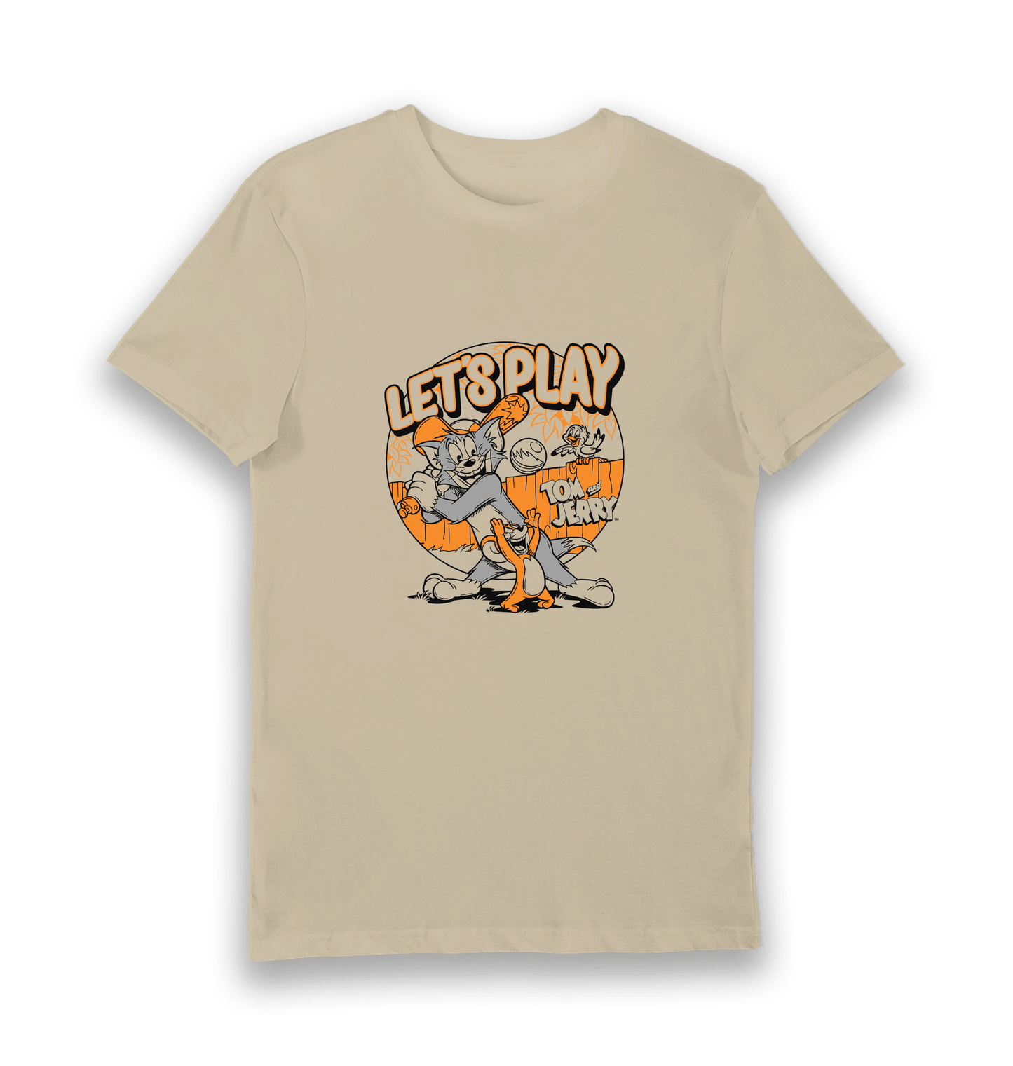 T-shirt adulte Tom et Jerry Let's Play