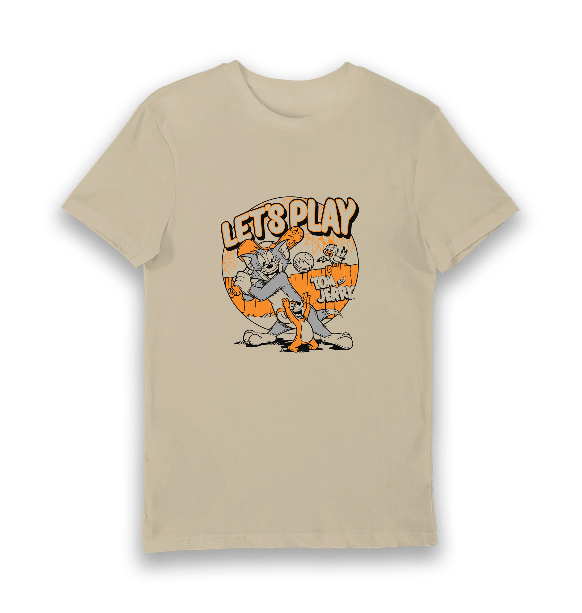 T-shirt adulte Tom et Jerry Let's Play