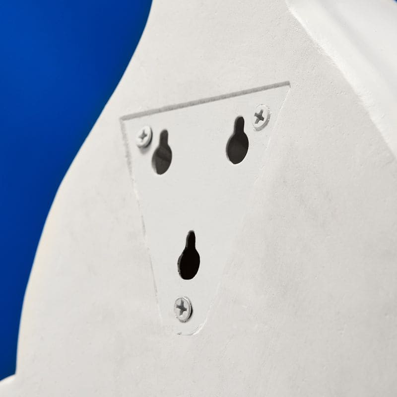 Applique murale Requin Hai Sharky Shark Blanc/Or