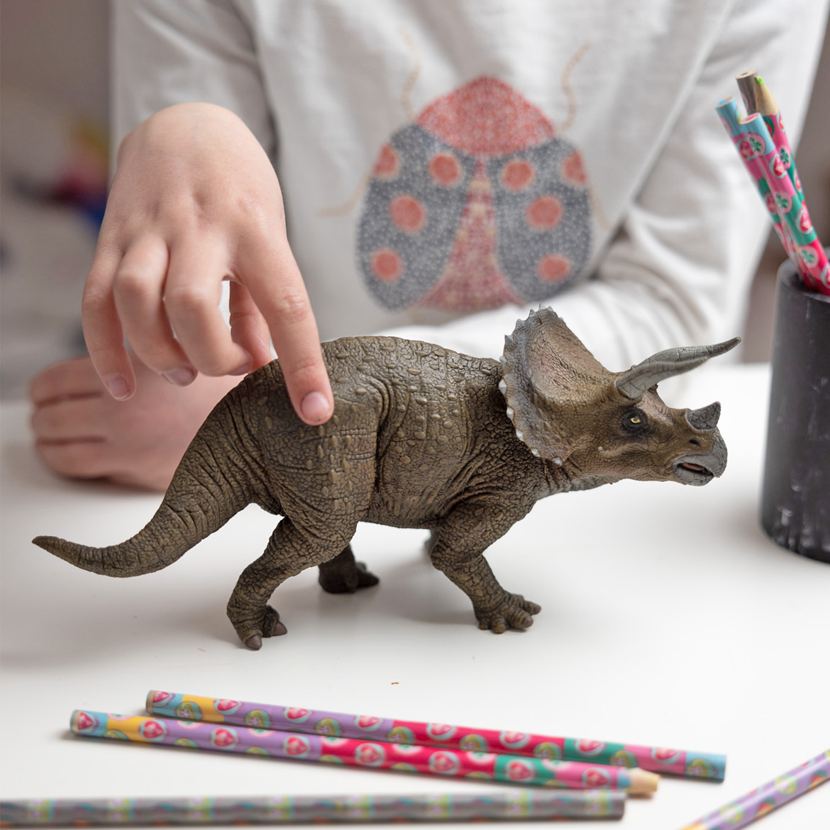 Triceratops Figurine