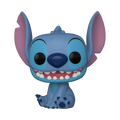 ¡Estallido! Puntada gigante sonriendo