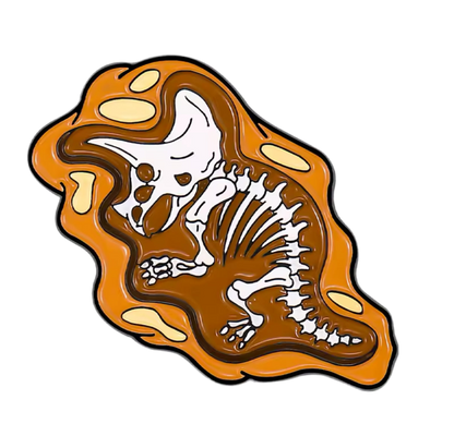 pins fossil de triceratops